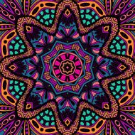 Abstract Tribal vintage ethnic seamless pattern ornamental N11