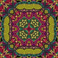 Abstract Tribal vintage ethnic seamless pattern ornamental N12