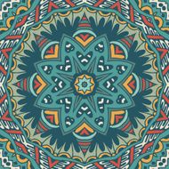 abstarct vector geometric seamless pattern