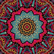 Abstract Tribal vintage ethnic seamless pattern ornamental N15