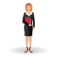 Portrait of happy smiling business woman wearing a suit N3