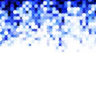 Shiny blurred blue lights background
