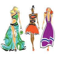 Wavy dresses