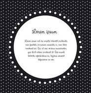 Template greeting card N8