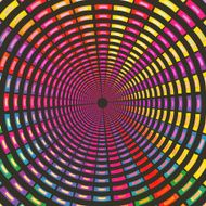 Abstract colorful starburst background