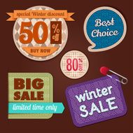 Winter sale Fabric and knit
