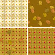Element earth (Seamless pattern set)