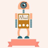 Retro robot toy N4