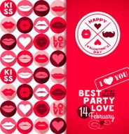 Valentine background pattern N2