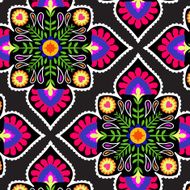 decorative pattern with folk elements