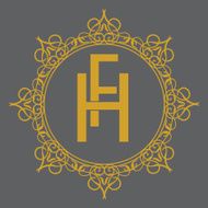 luxury monogram design template elegant line art business sign b N6
