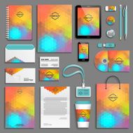 Corporate identity template set N83