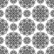 Ornate vector oriental pattern