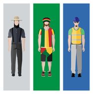 People Icon In Flat style N23