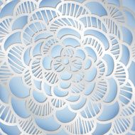 Abstract background with silver clouds N2