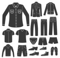 Set of Men&#039;s Clothing