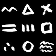 Pattern of geometric shapes N7