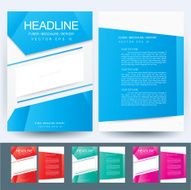 Brochure design templates layout N26