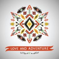Vector decorative element on native style N2