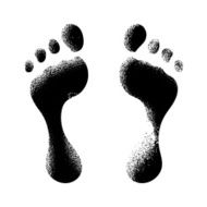human footprints N2