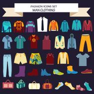 collection of man clothes and accessories