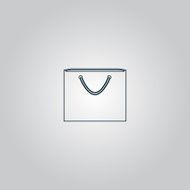 shopping bag vector illustration