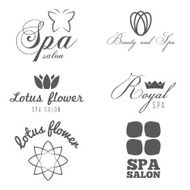 Set of logo badge emblem label print sticker or logotype