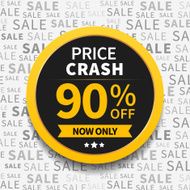 Price crash sale