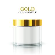 gold cream bottle package N2