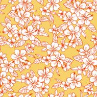 Hibiscus pattern N7