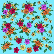 Hibiscus illustration N9