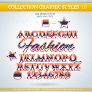 Fashion Graphic Styles for Design use decor text title