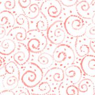 watercolor swirls seamless vector pattern