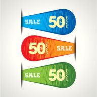 sale shopping background and label for business promotion N119