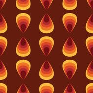 Seamless geometric vintage wallpaper vector illustration N8