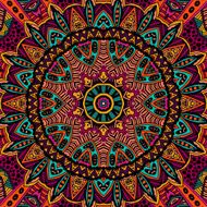 Abstract Tribal vintage ethnic seamless pattern ornamental N17