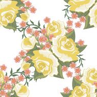 Seamless floral background N163