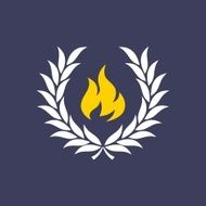wreath with fire N7