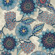 vintage floral pattern background