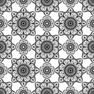 Seamless pattern of mosaic