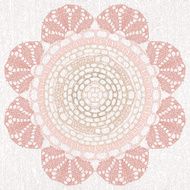 Elegant lacy doily