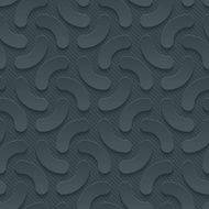 Dark seamless vector background with 3D effect N12