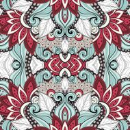 Vector Seamless Abstract Tribal Pattern N60