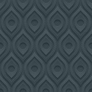 Classical dark seamless vector background with 3D effect