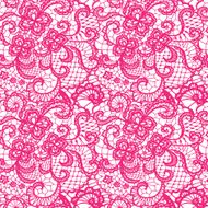 Lace seamless pattern with flowers N82