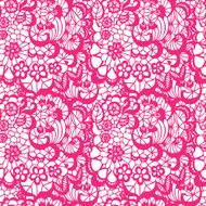 Lace seamless pattern with flowers N84