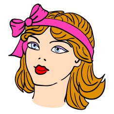 woman's face N5