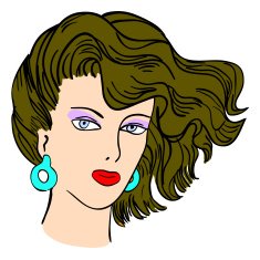 woman's face N6
