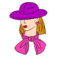 woman's face N8
