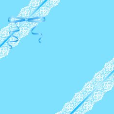 lace ribbon and bow